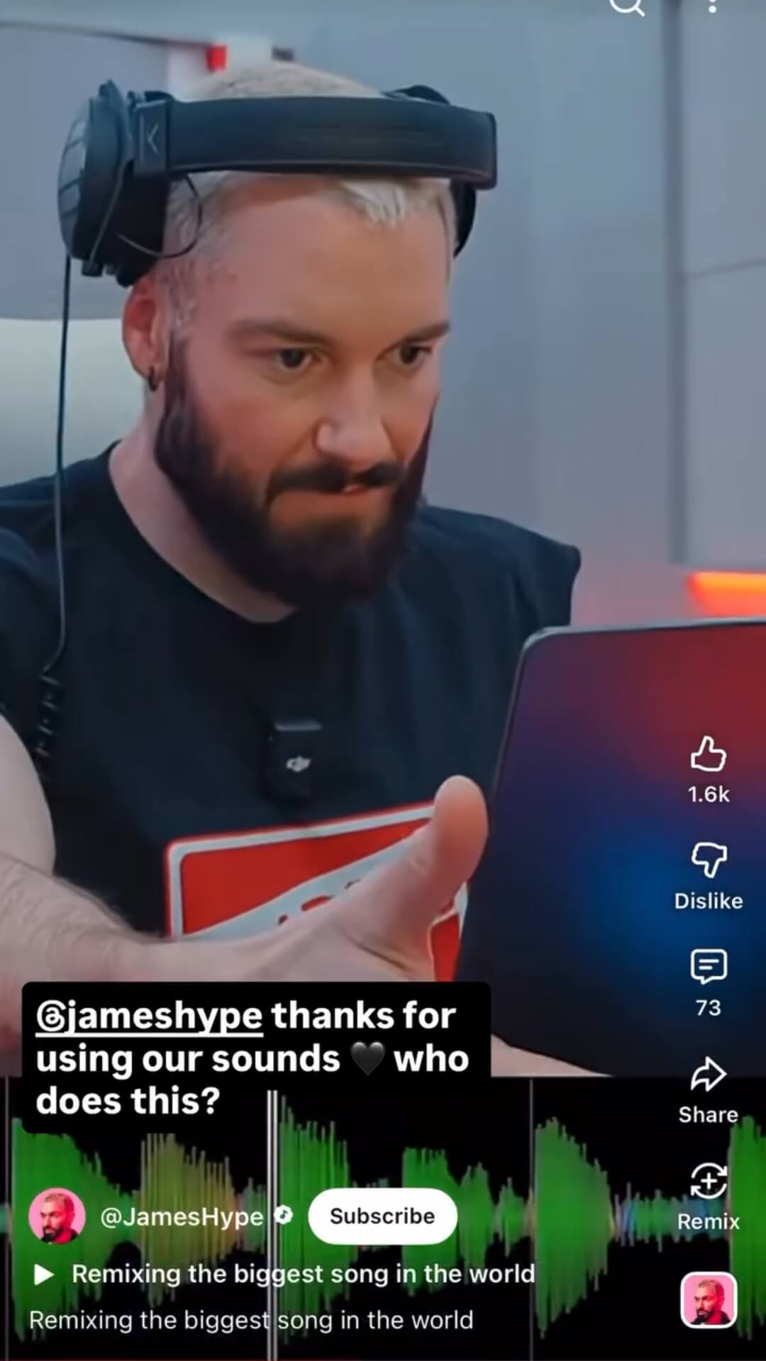James Hype video testimonial